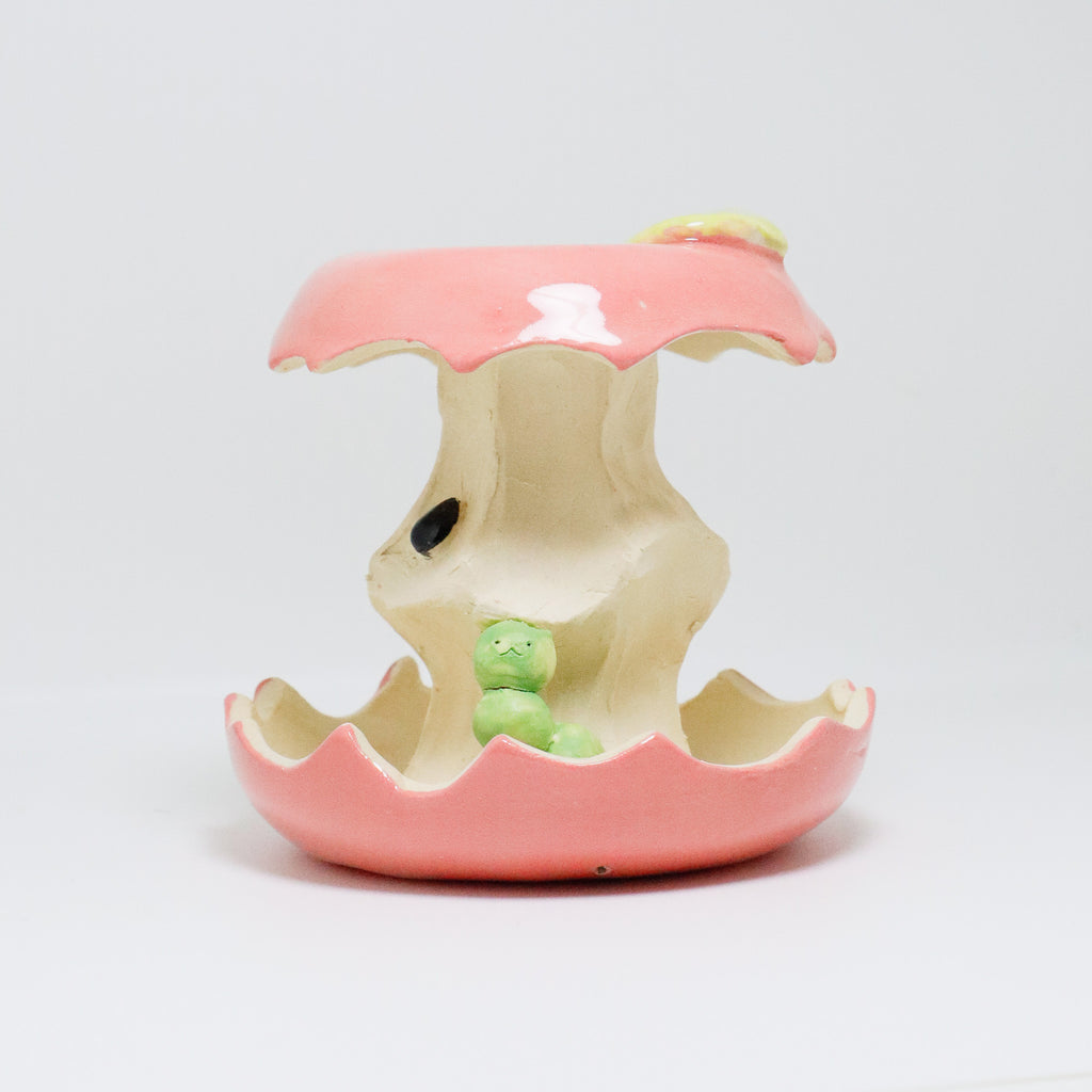 Apple & Worm | Incense Holder