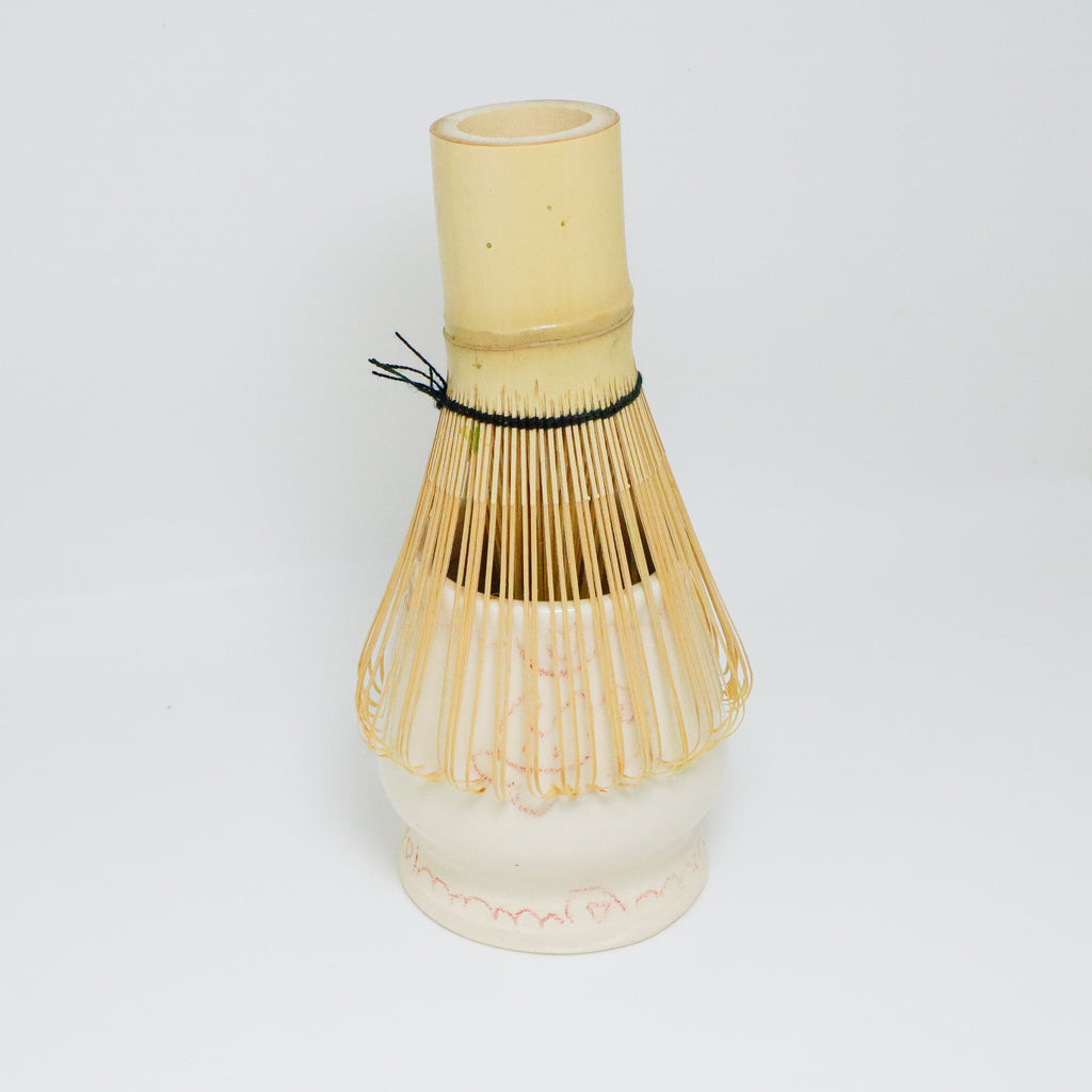 In The Flower Fields (Pink) | Matcha Whisk Holder