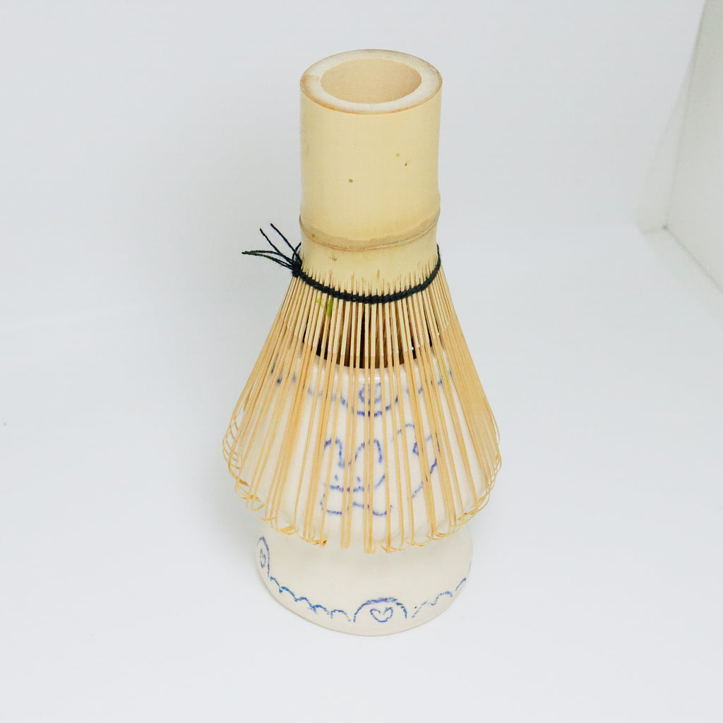 In The Flower Fields (Blue) | Matcha Whisk Holder
