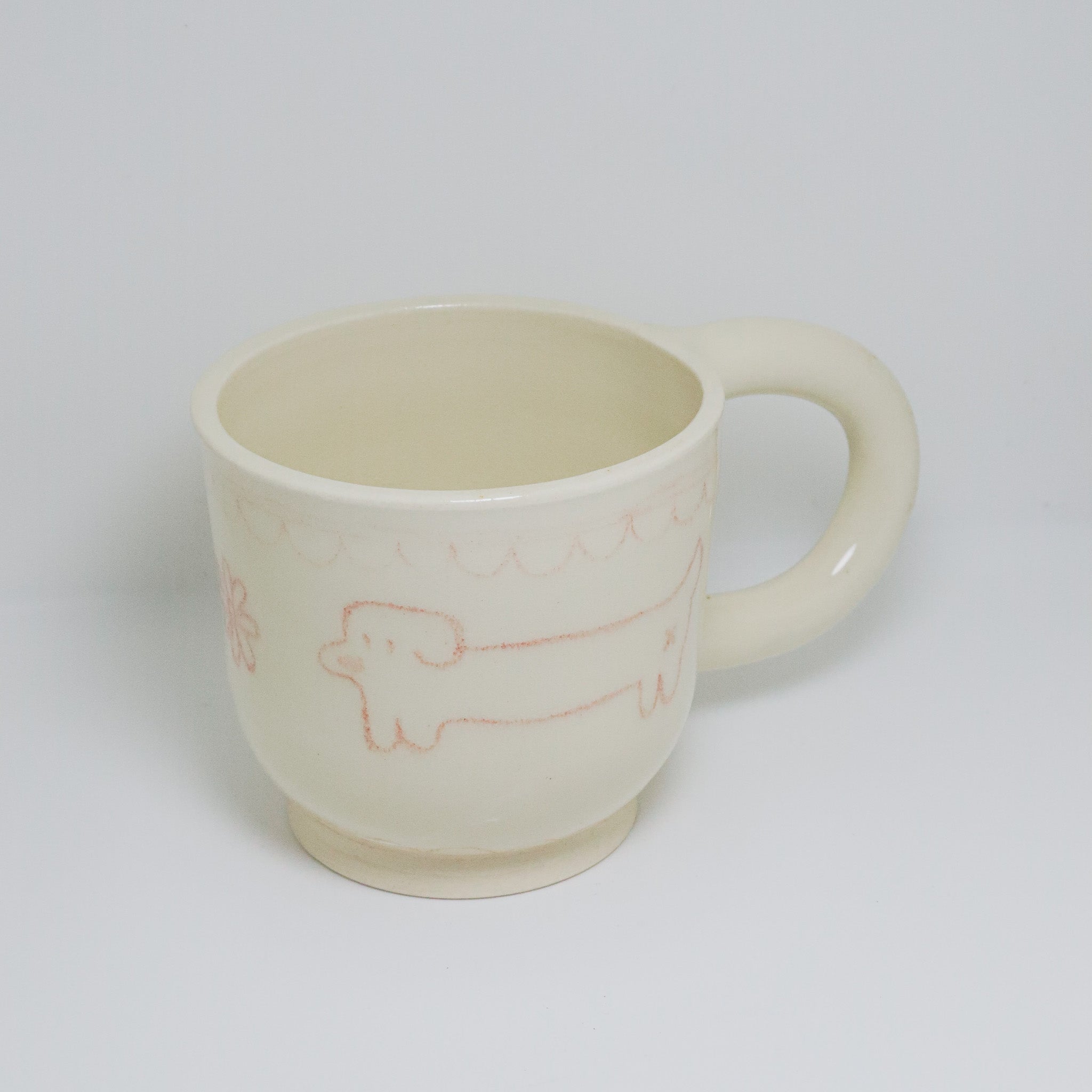 Dachshund and Flowers| Mug