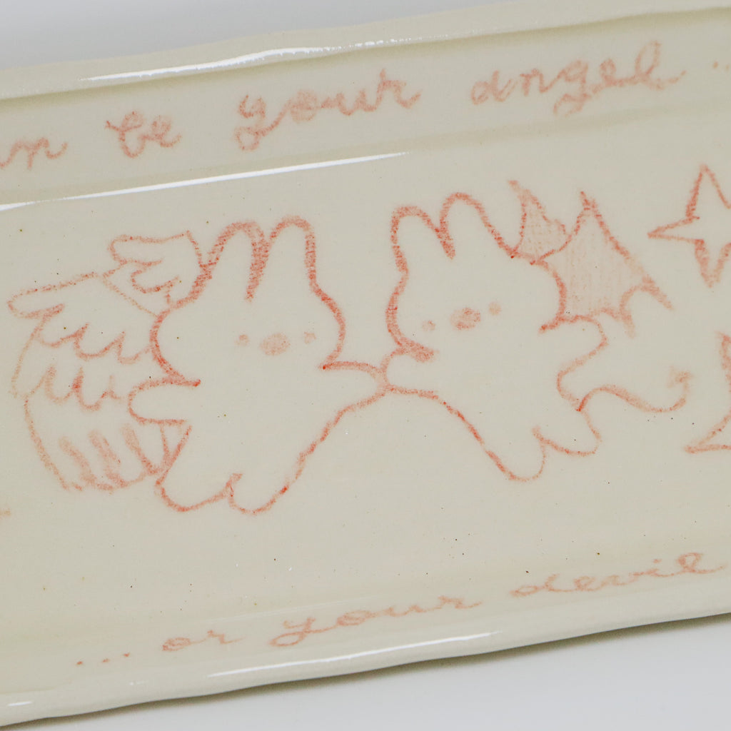 I Can Be Your Angel... | Plate