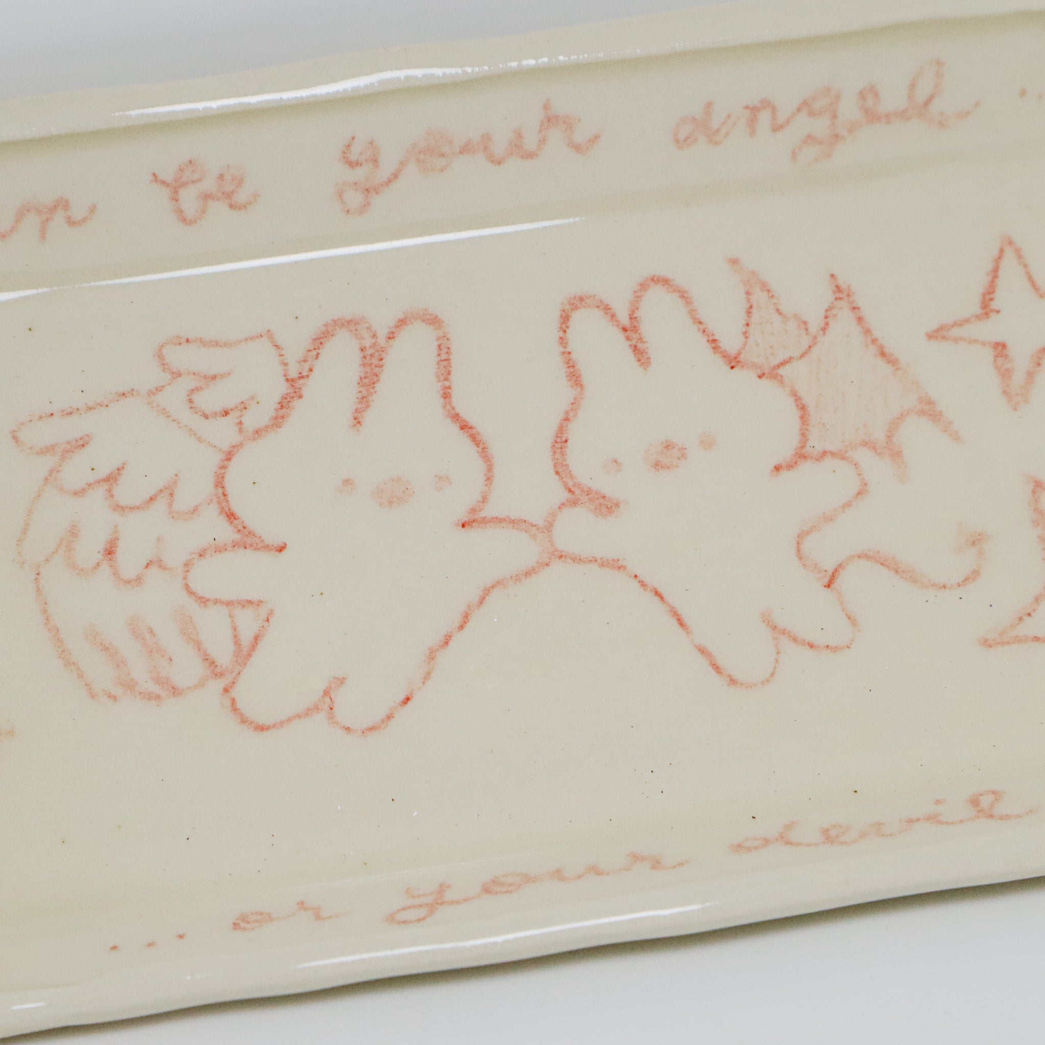 I Can Be Your Angel... | Plate