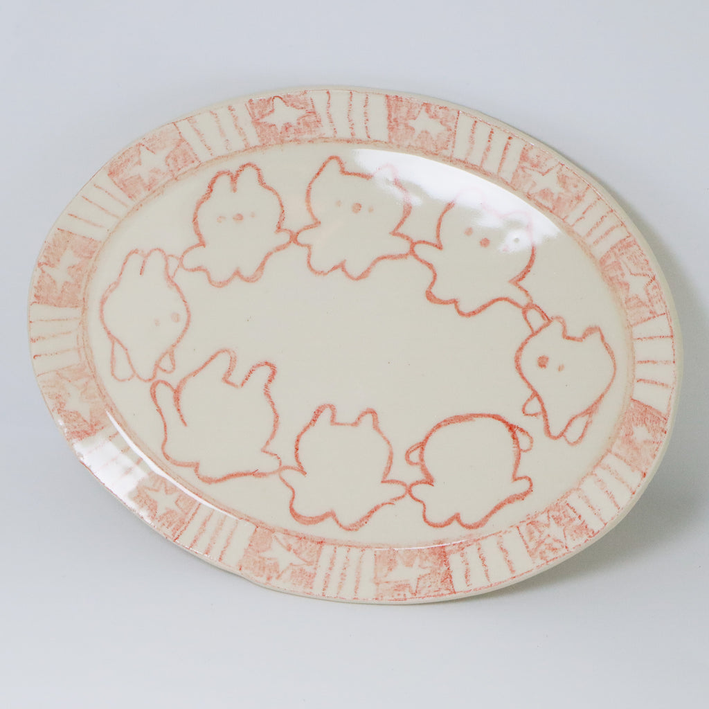 Round and Round We Go | Plate