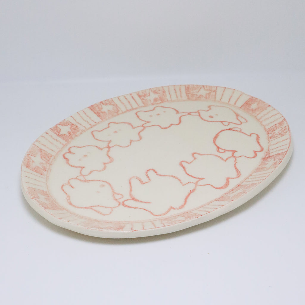 Round and Round We Go | Plate