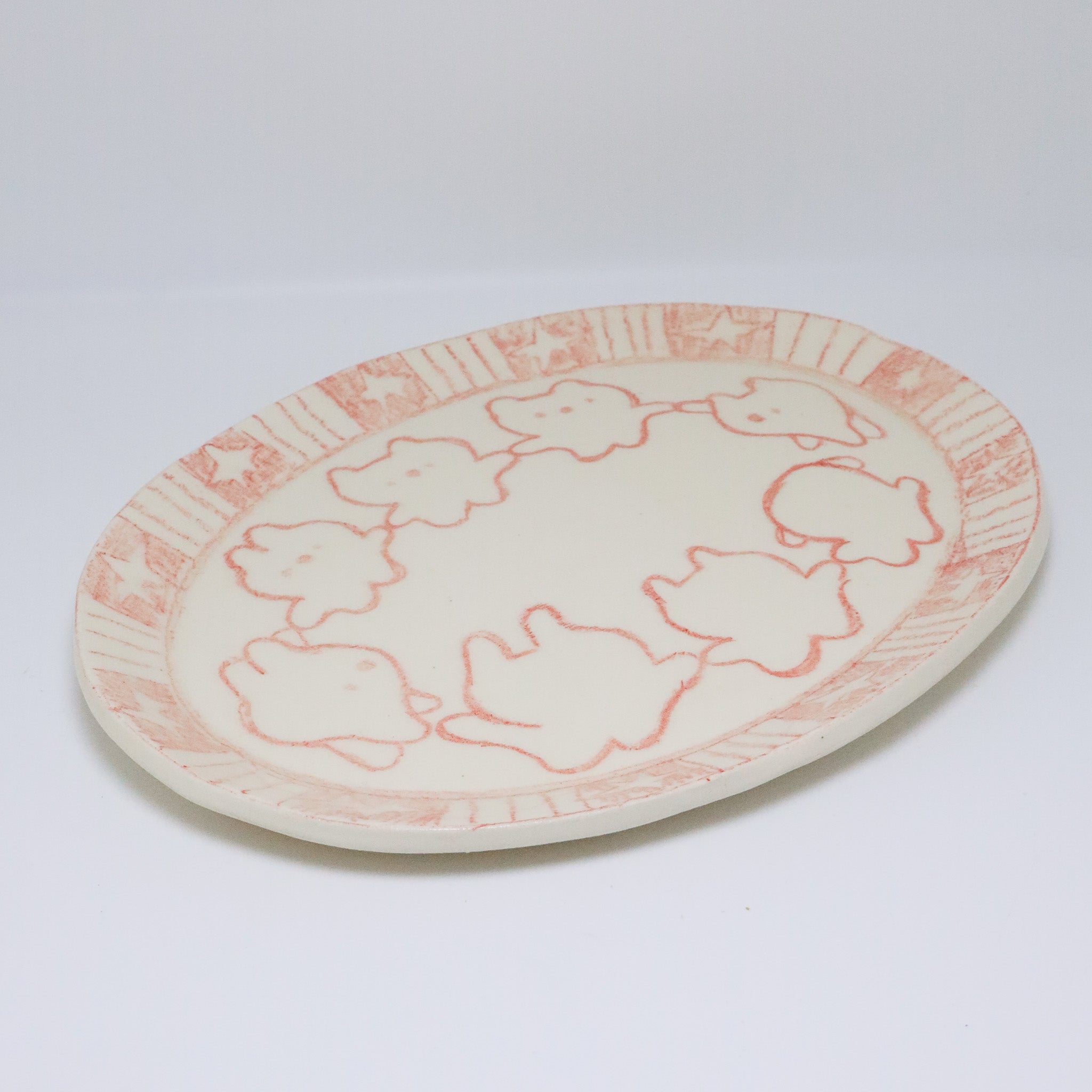 Round and Round We Go | Plate