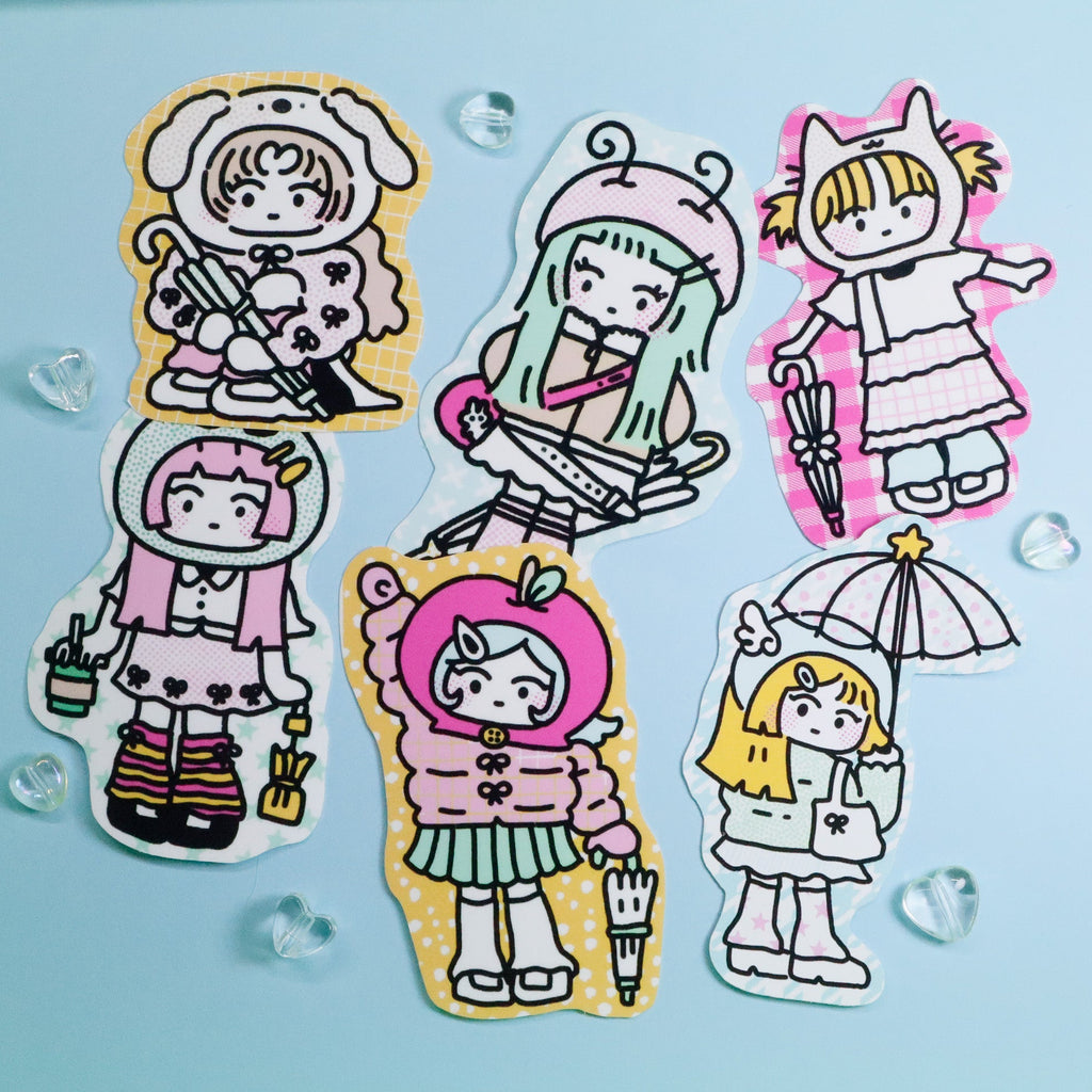 Raincouver Girls | Sticker Blind Box