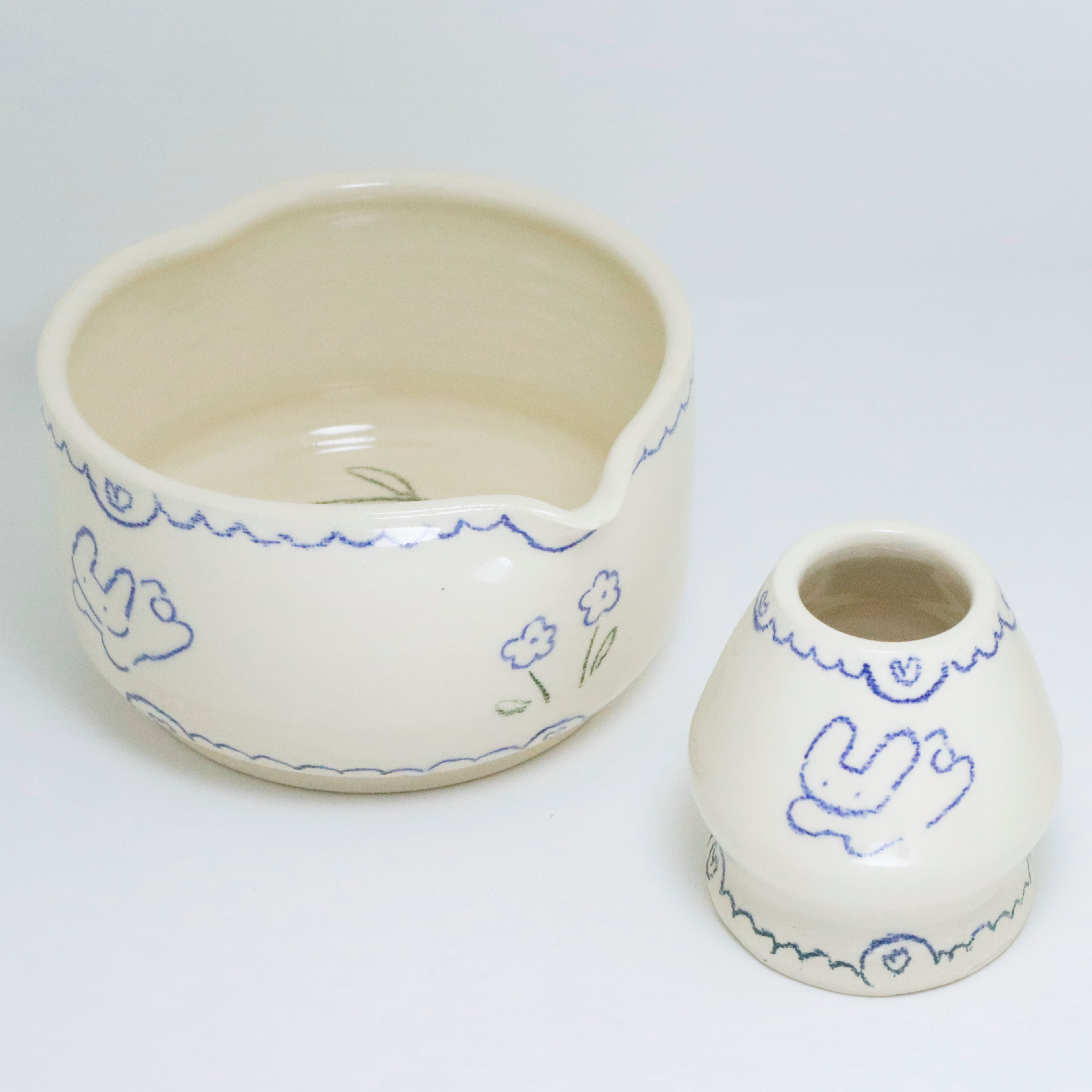 In The Flower Fields | Matcha Bowl