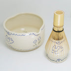 In The Flower Fields (Blue) | Matcha Whisk Holder