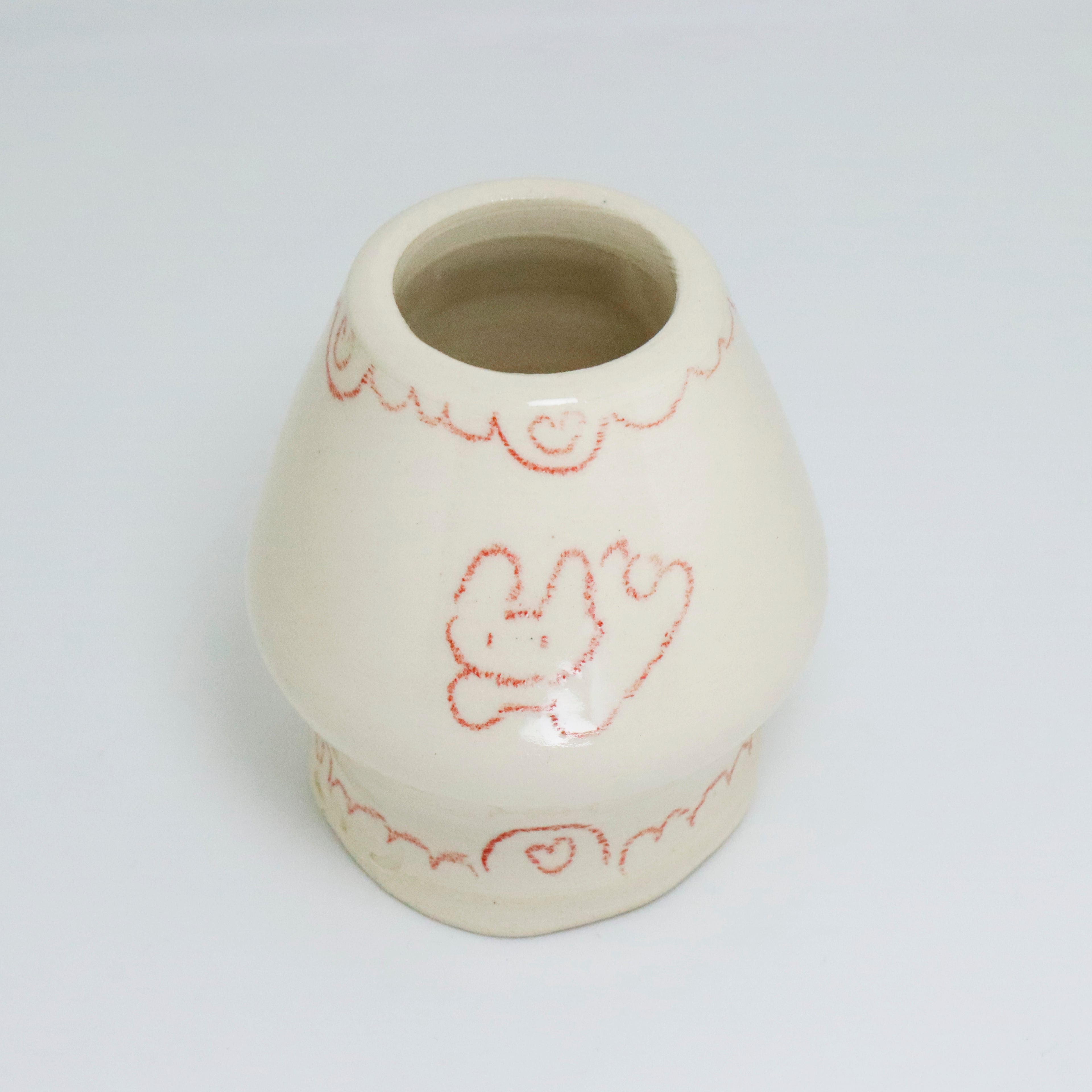 In The Flower Fields (Pink) | Matcha Whisk Holder